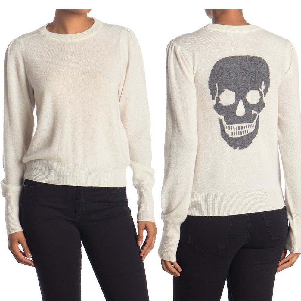 Skull Cashmere Madison Skull Cashmere Sweater